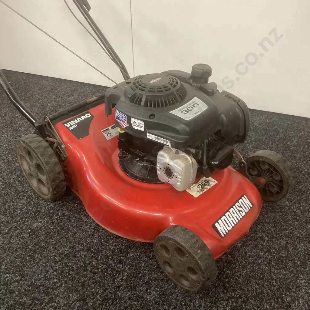 Lawnmower, Morrison Vinaro 200ST, B&S 125cc, No Catcher, Good Working Order Image 1++