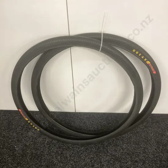 Pair of Bike Tyres - GEAX Street Runner 26 x 1.25