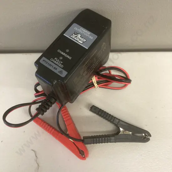 Battery Charger 12V 1.6a 3 Stage Power Train PTC12V1.6A