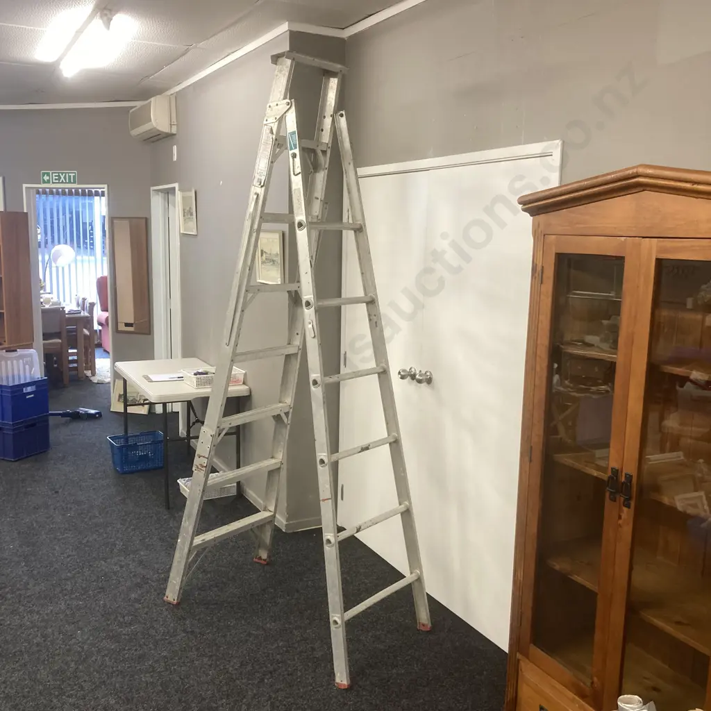 Alco Homemaster Combination Step Extension Ladder 2.4m - 4.47m ACH8, 100Kg Image 1++