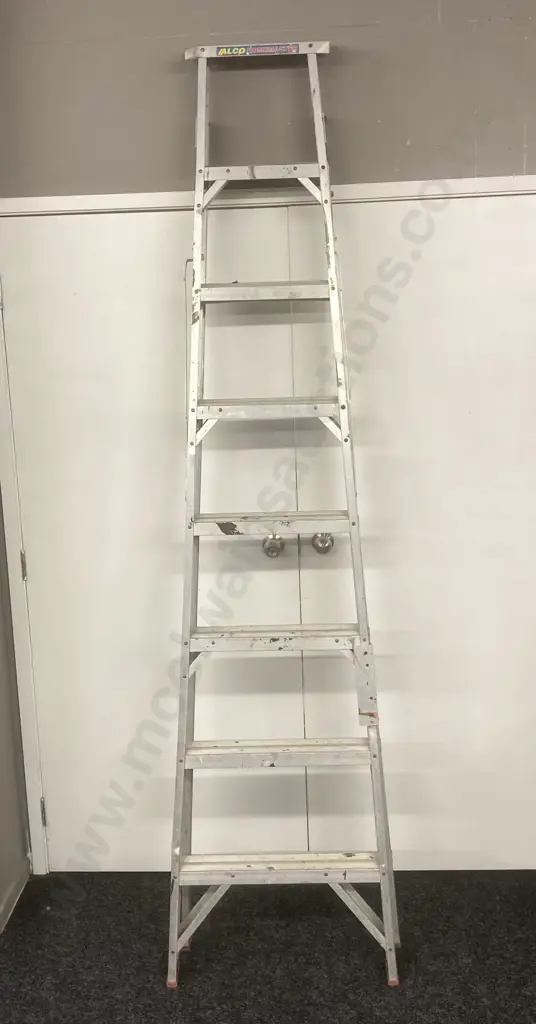 Alco Homemaster Combination Step Extension Ladder 2.4m - 4.47m ACH8, 100Kg Image 1++