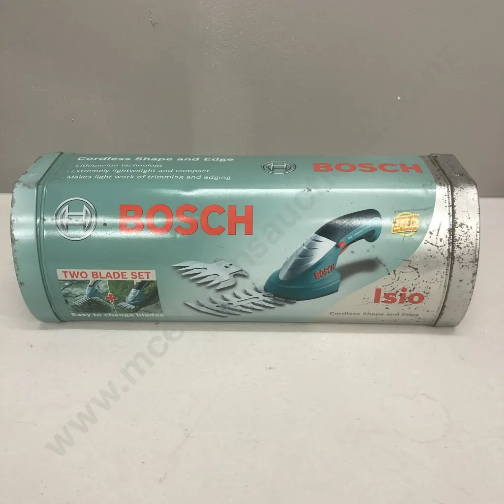 Bosch Isio Cordless Shape & Edge Set In Tin Case Image 1++