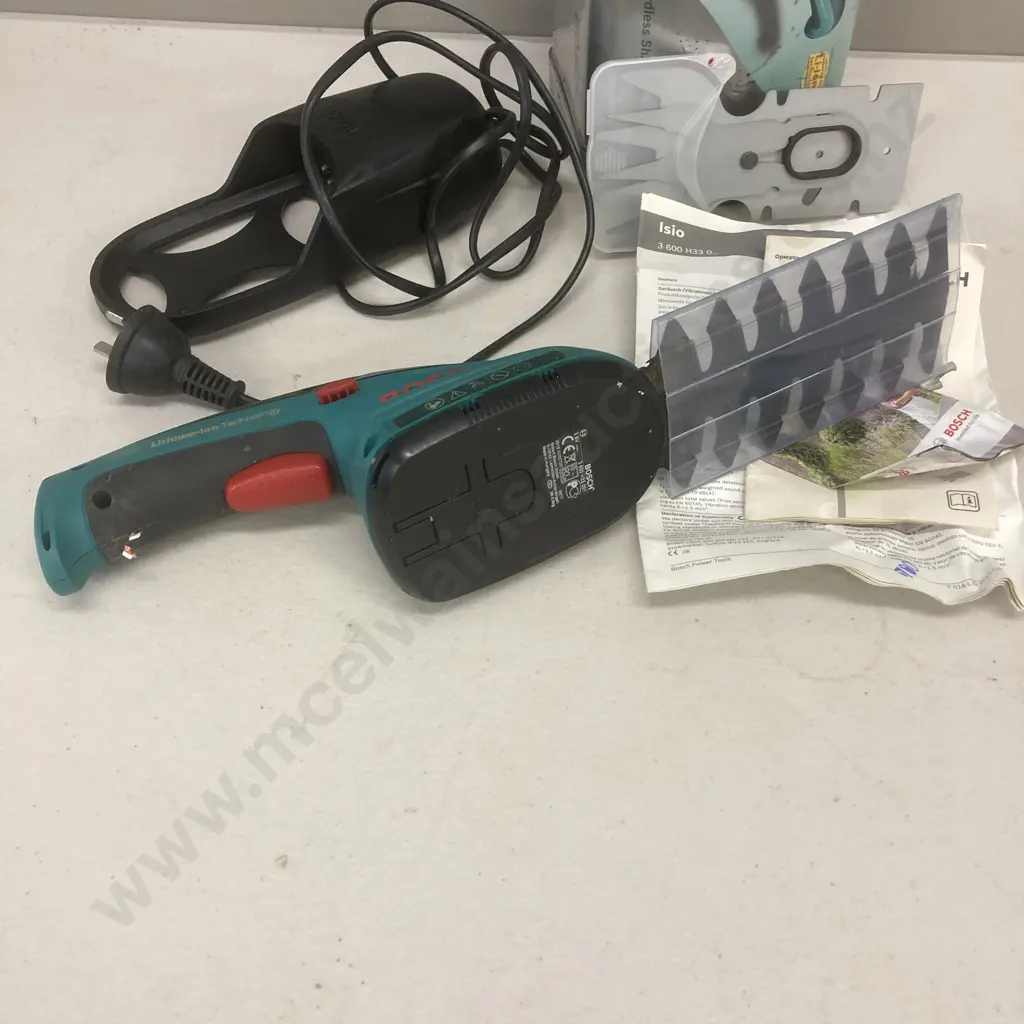 Bosch Isio Cordless Shape & Edge Set In Tin Case Image 1++