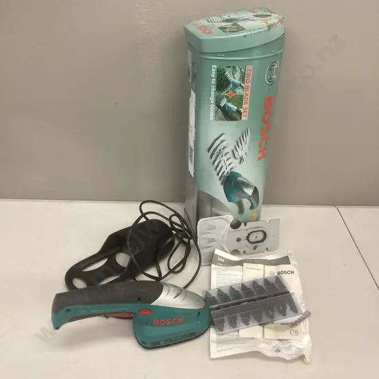 Bosch Isio Cordless Shape & Edge Set In Tin Case
