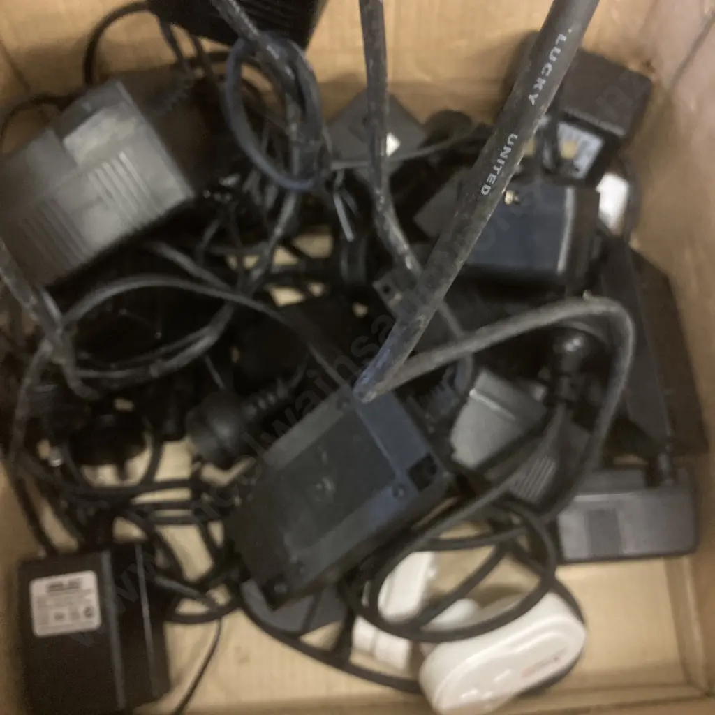 Box Lot Transformers, Adapters Etc Image 1++