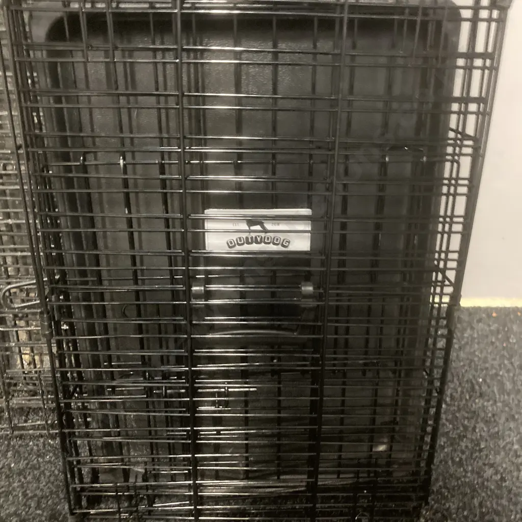 Pair of 2 Smaller Folding Dog Crates Image 1++