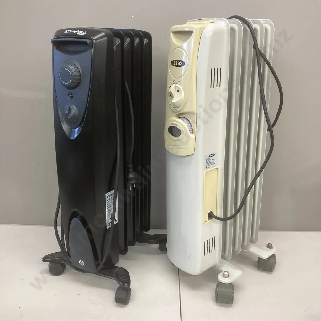 Brio & Dimplex Eco 5 Fin Oil Heaters Image 1++