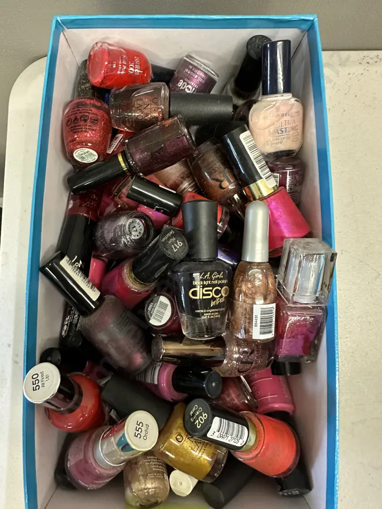 Assorted Nail Polishes Image 1++