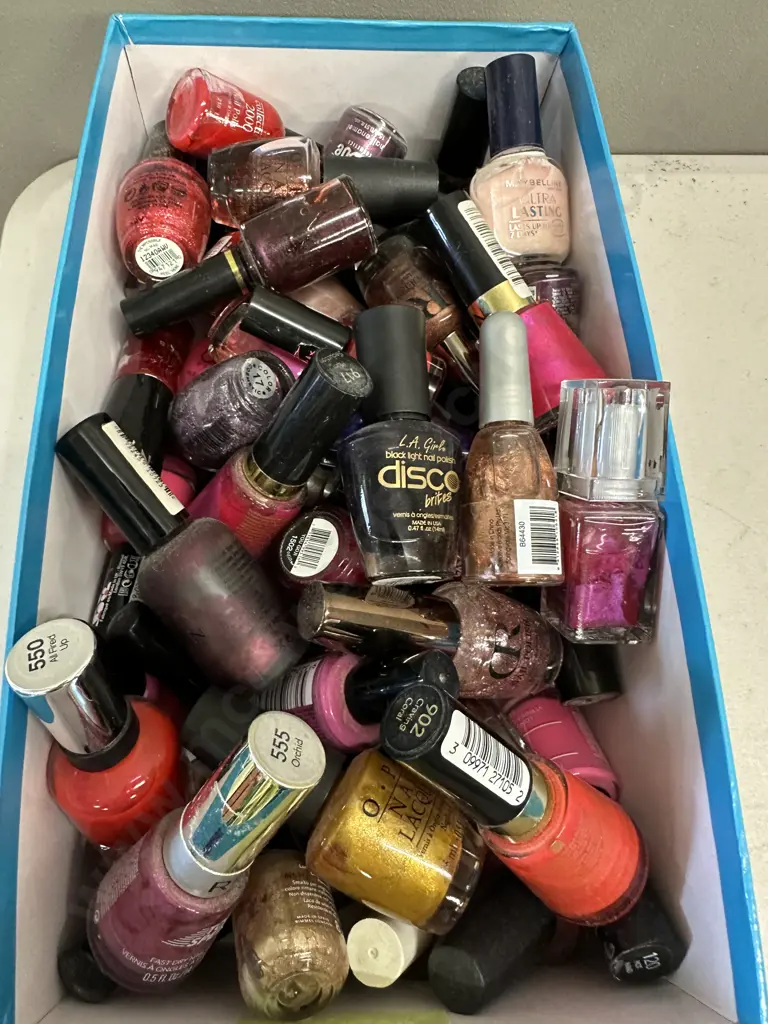 Assorted Nail Polishes Image 1++