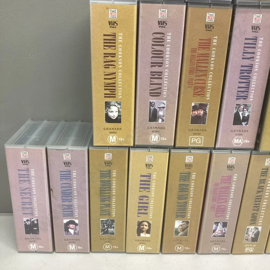 The Cookson Collection Time Life Video, 22 x Double VHS Image 1++