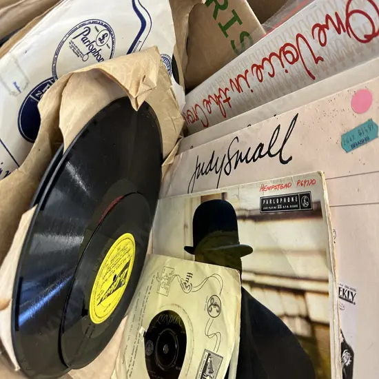 Lot of 78s, LPs & 45s