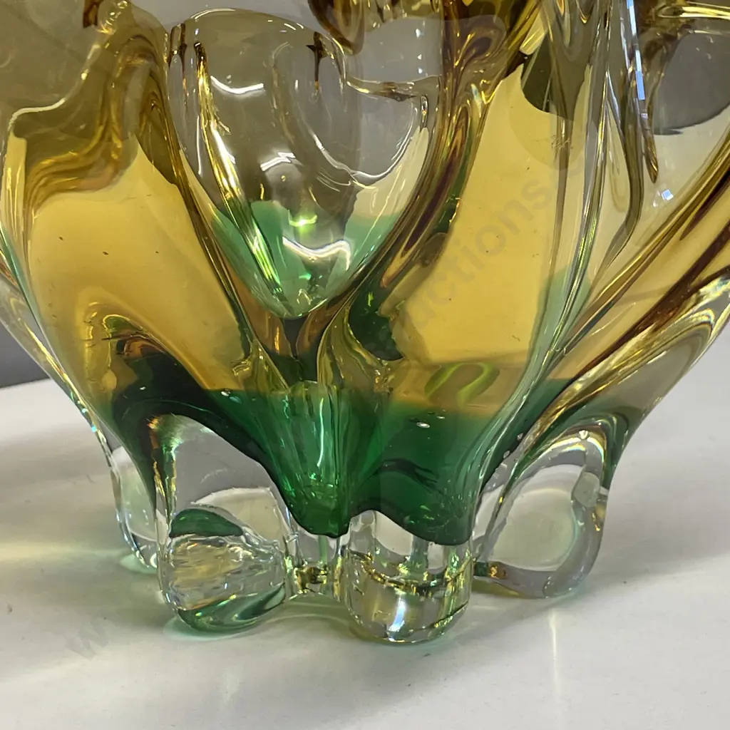 Stunning Murano Art Glass Bowl. H17cm Dia24cm Image 1++