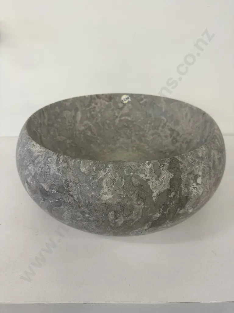 Stone Round Countertop Basin, 16 x 40cm Image 1++