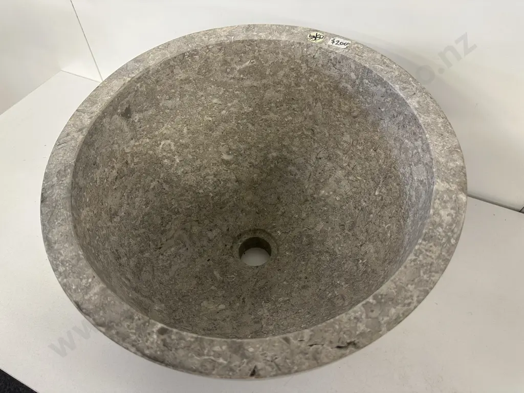 Stone Angled Countertop Basin, 24 x 40cm Image 1++