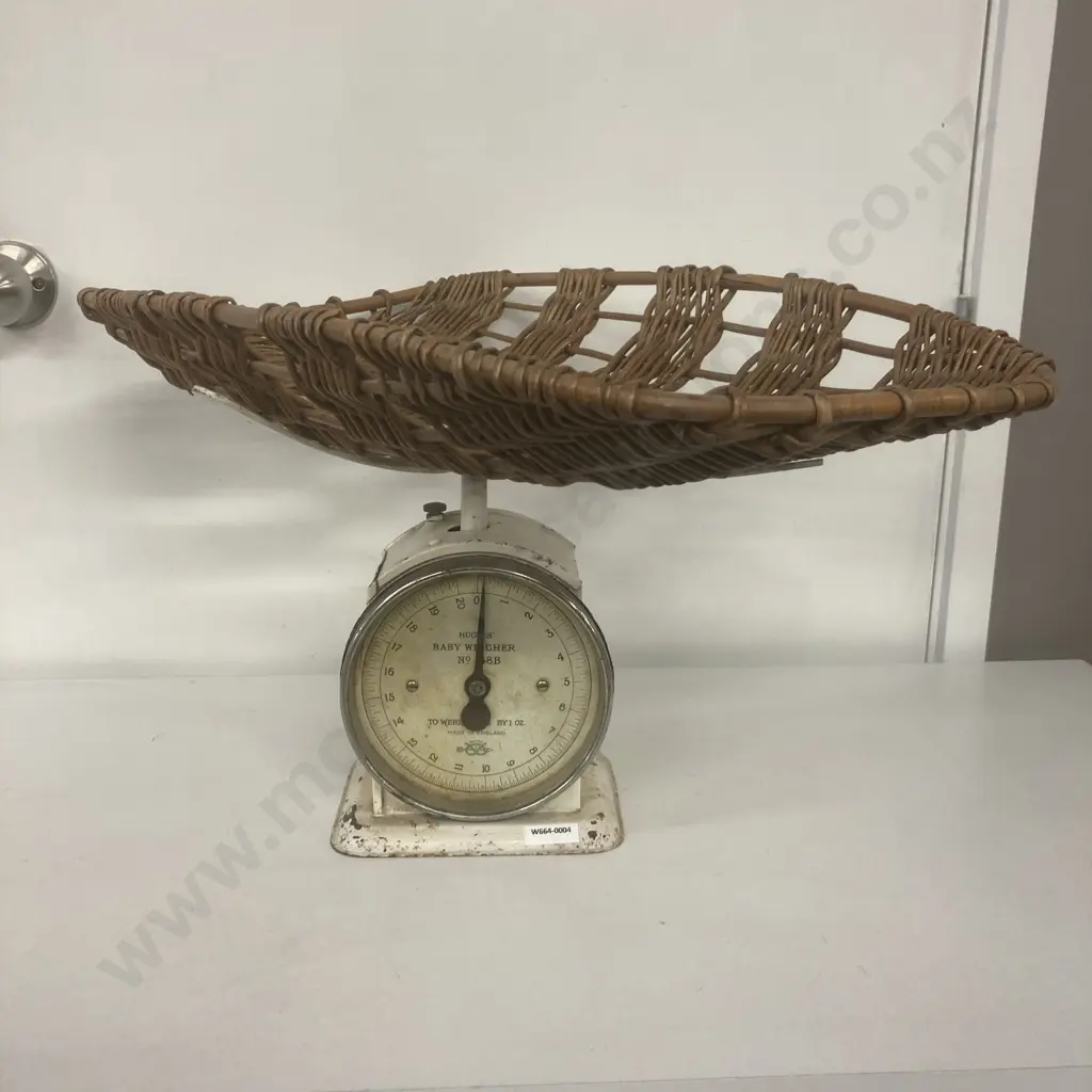 Victorian Plunket Scales With A Large Doll Image 1++