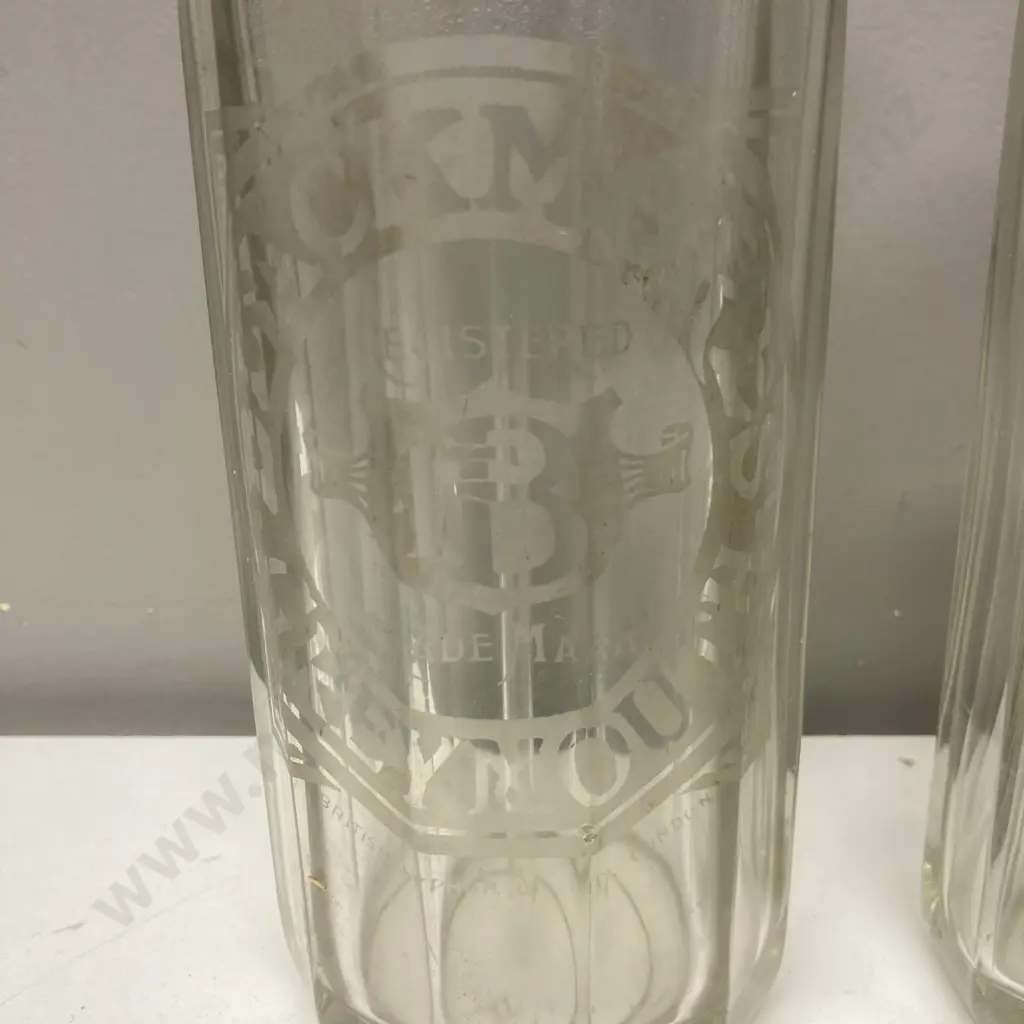 Vintage Blackmores Greymouth Soda Syphon & Bottle Only, Clear Glass Image 1++