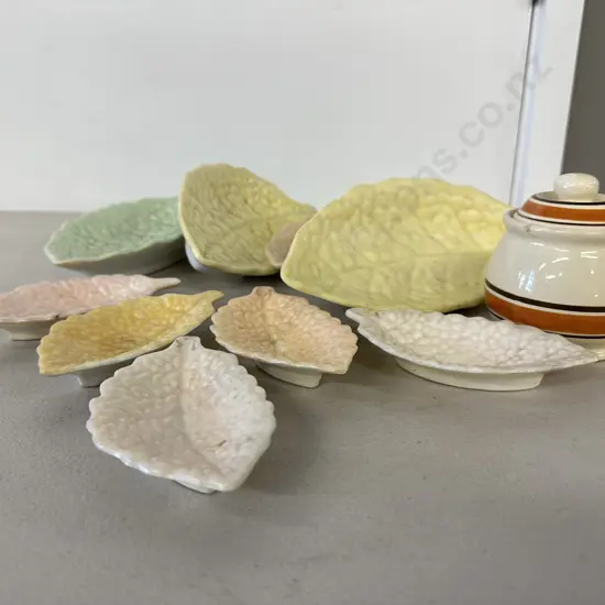 Selection Of Gambitware Leaf Dishes