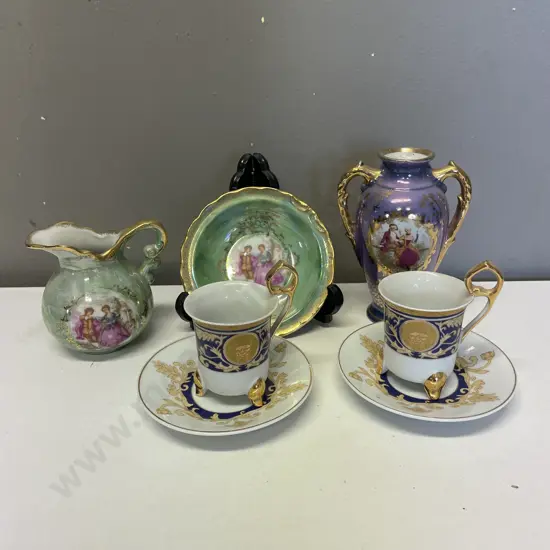 Assorted Collectable Lustre items etc