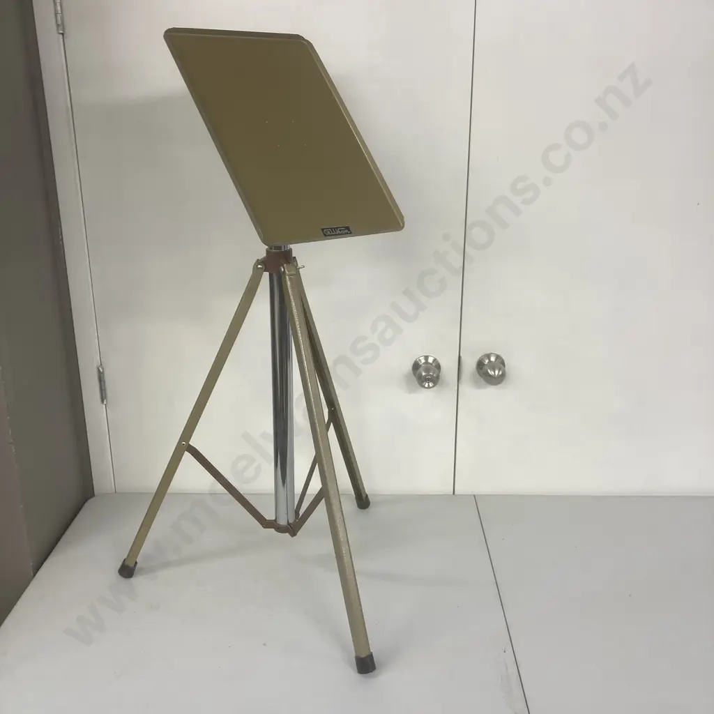 GILKON Portable Folding Steel Lecturn Image 1++