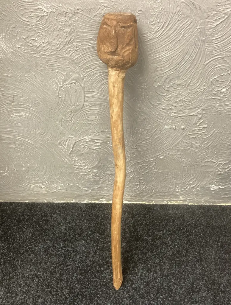 African Knobkerrie Throwing Club, L70cm Image 1++
