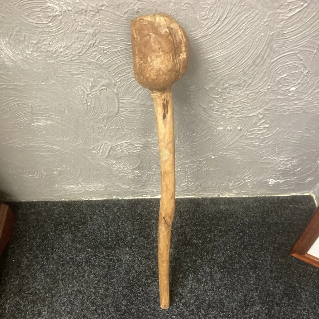 African Knobkerrie Throwing Club, L70cm Image 1++