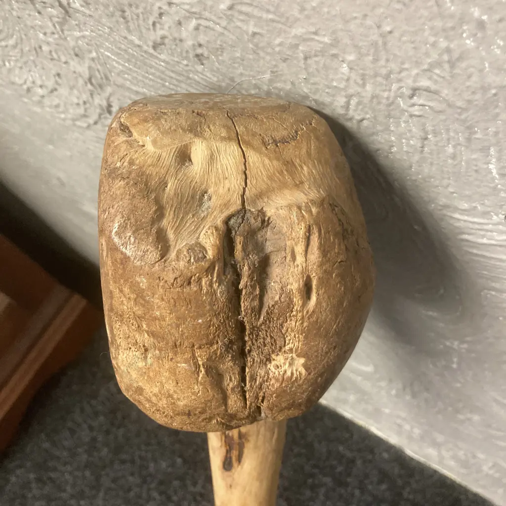 African Knobkerrie Throwing Club, L70cm Image 1++