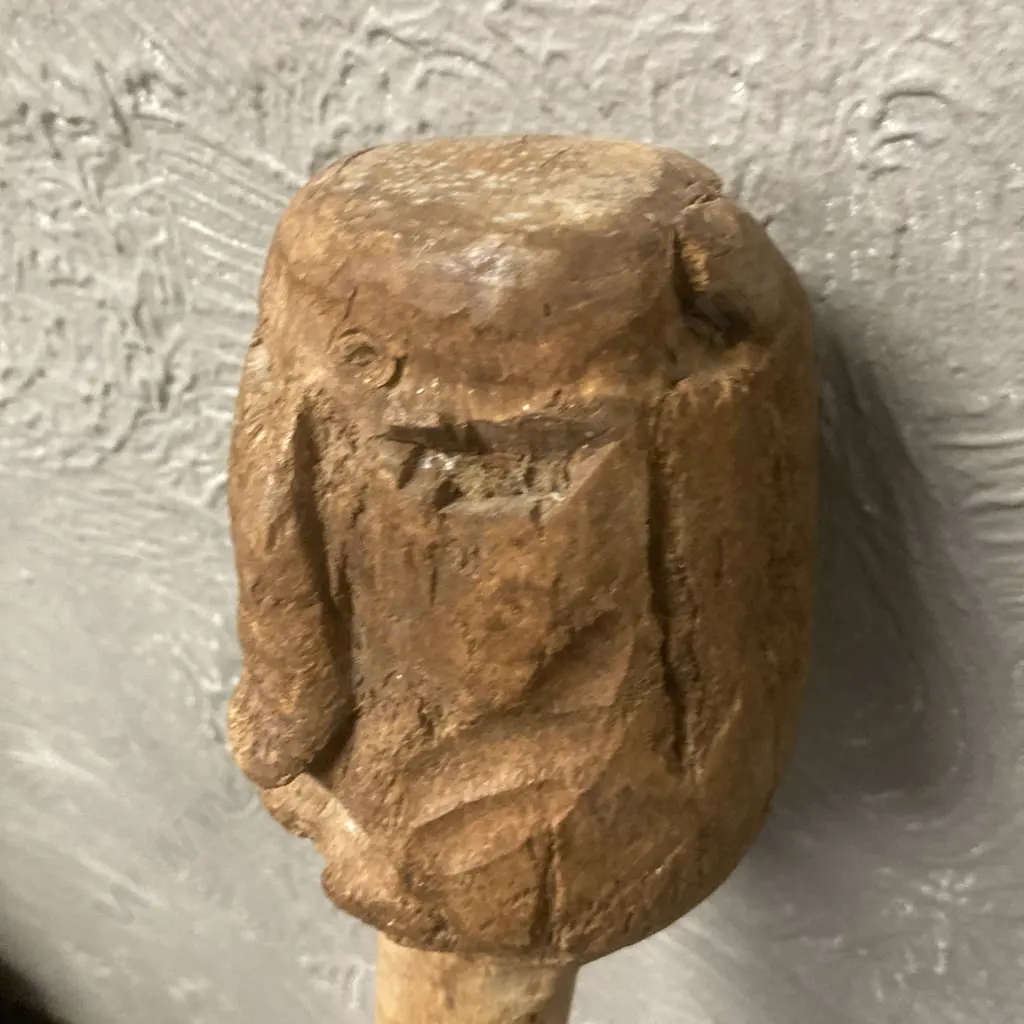African Knobkerrie Throwing Club, L70cm Image 1++