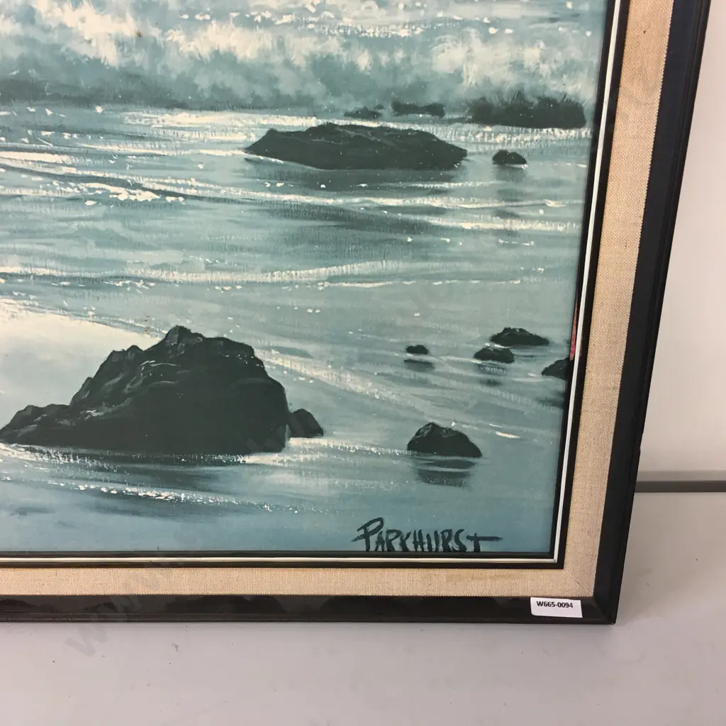 Vintage Parkhurst Framed Print, 68 x 129cm Image 1++