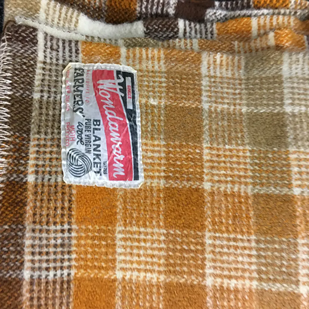 Pair Of Single 'Wondawarm' Woollen Blankets x2 Image 1++