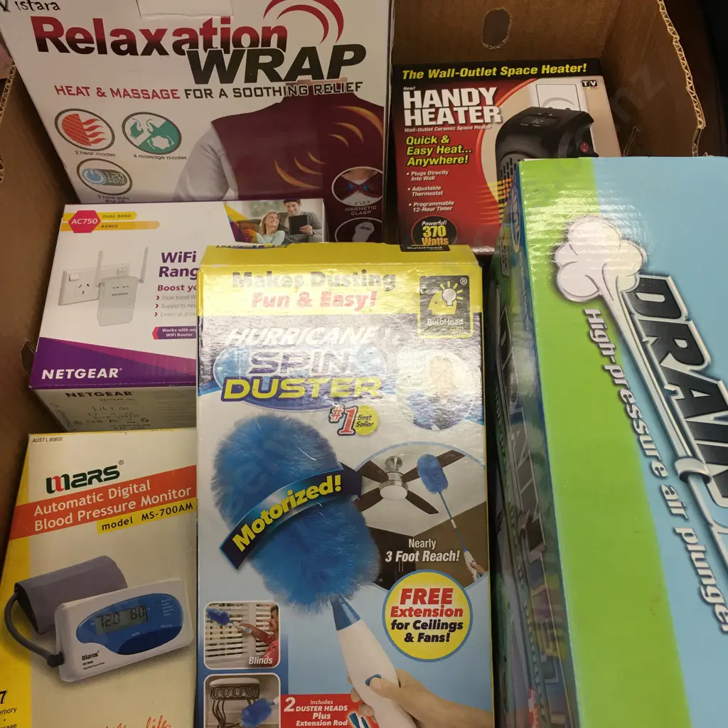 Box Lot Vistara Relaxation Wrap, Drain Jet Etc Image 1++
