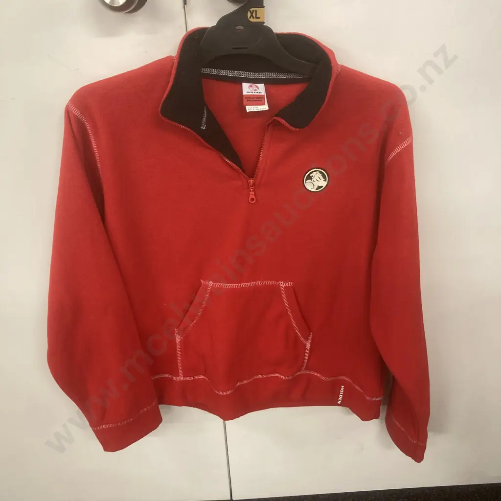 Holden Long Sleeve Top - Red, Sz XL Image 1++