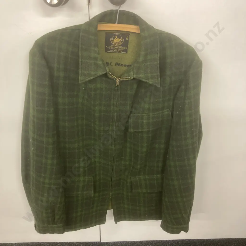 Swandri Woollen Jacket, Sz M/38 Image 1++