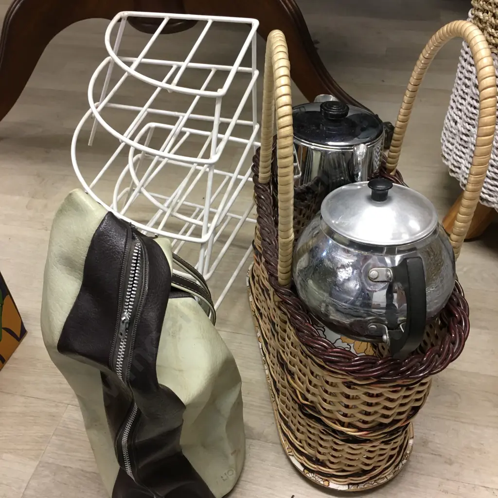 Anko Toaster, Assorted Cutlery, Tea, Coffee Canisters Etc Image 1++