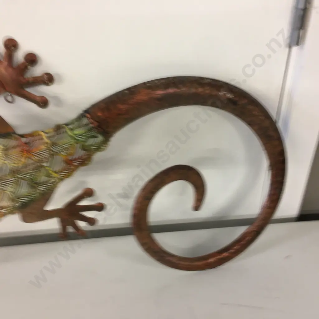 Large Lizard Wall Art. 21 x 78cm Image 1++