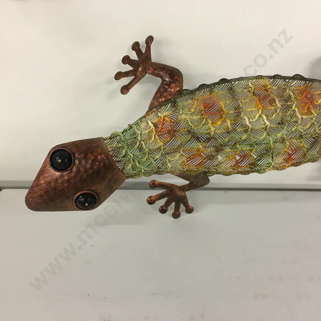 Large Lizard Wall Art. 21 x 78cm Image 1++