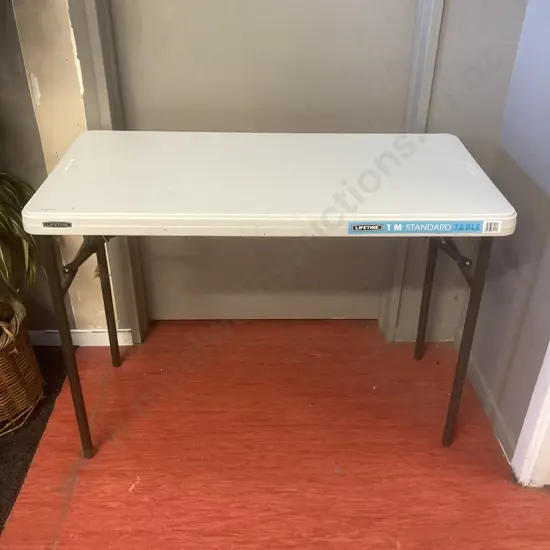 Lifetime 1m Standard Trestle Table