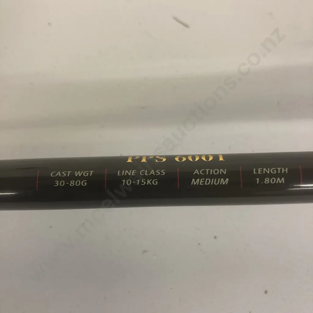Penn Powerstick Fishing Rod PPS6001 With a  Shimano Charter Special Reel TR 2000 Lever Drag Reel Image 1++
