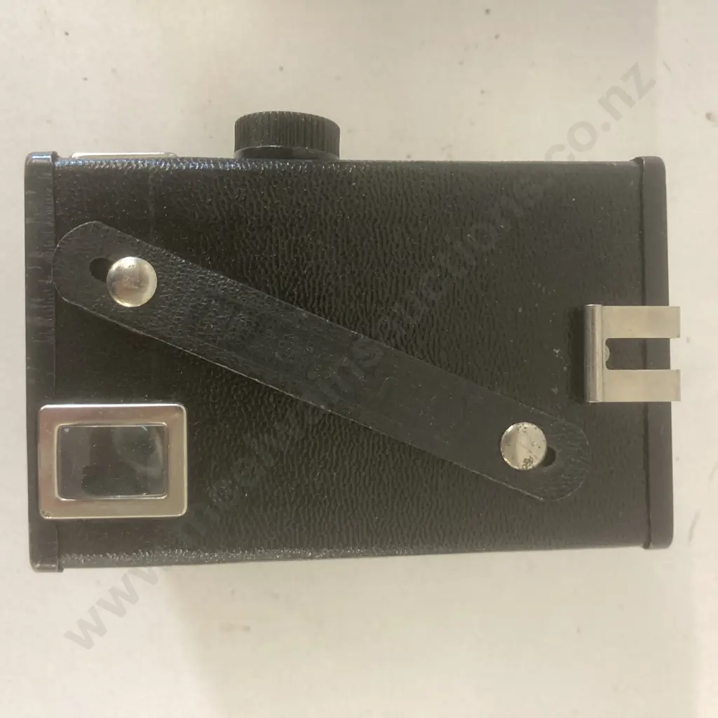Vintage 1940's ANSCO SHUR-SHOT JR 120 Film Box Camera With Original Box Image 1++