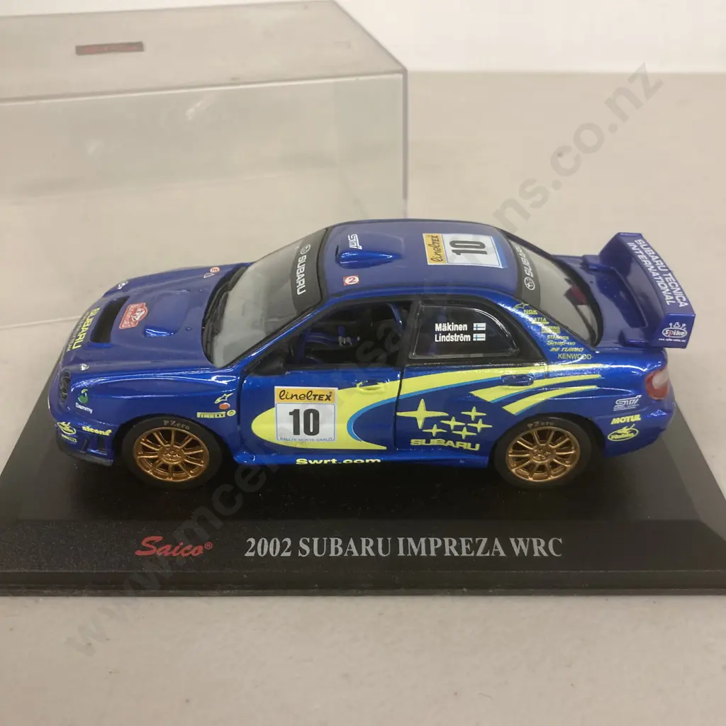Saico 2002 Subaru Impreza WRC Die Cast Model Image 1++