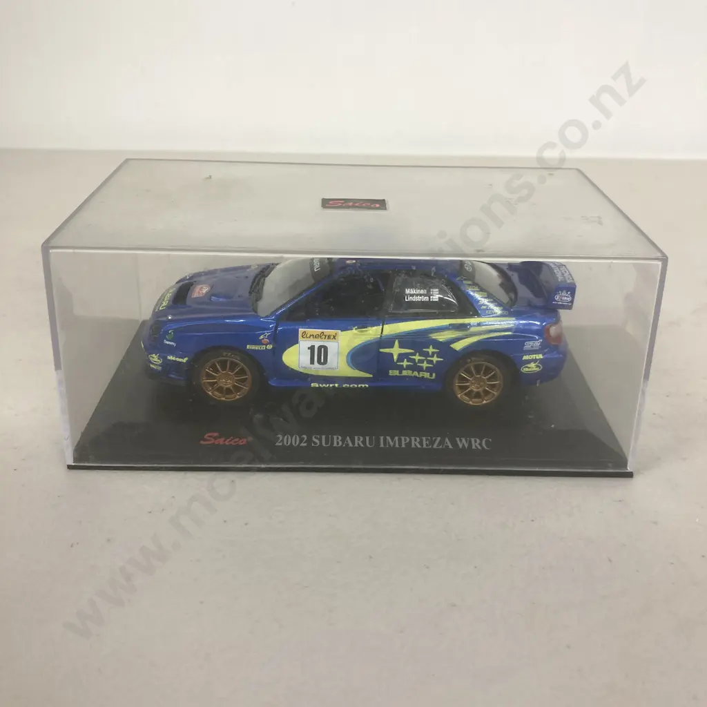 Saico 2002 Subaru Impreza WRC Die Cast Model Image 1++