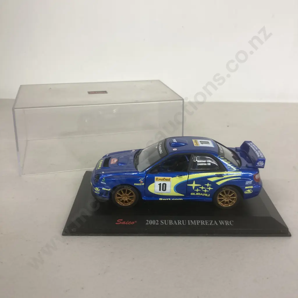 Saico 2002 Subaru Impreza WRC Die Cast Model Image 1++