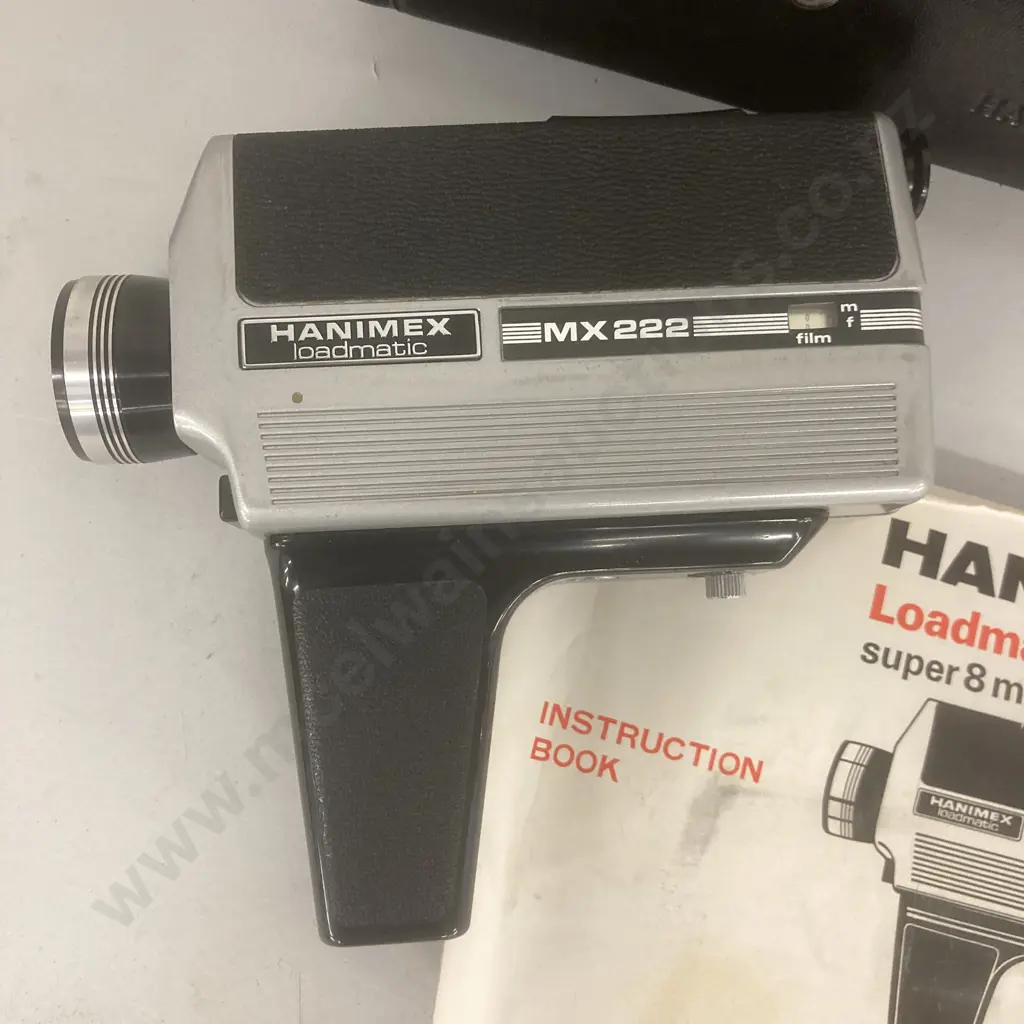 Vintage Hanimex Loadmatic MX 222 Super 8 Video Camera (No Value Dumped) Image 1++