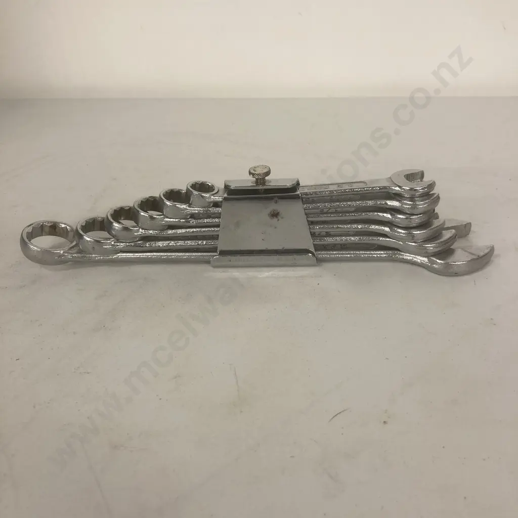 SK Wayne (USA) Wrench Set No860 Size 3/8 to 3/4 Image 1++