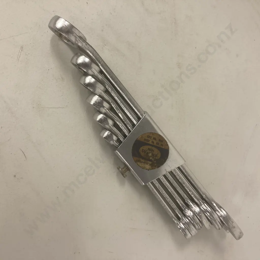 SK Wayne (USA) Wrench Set No860 Size 3/8 to 3/4 Image 1++