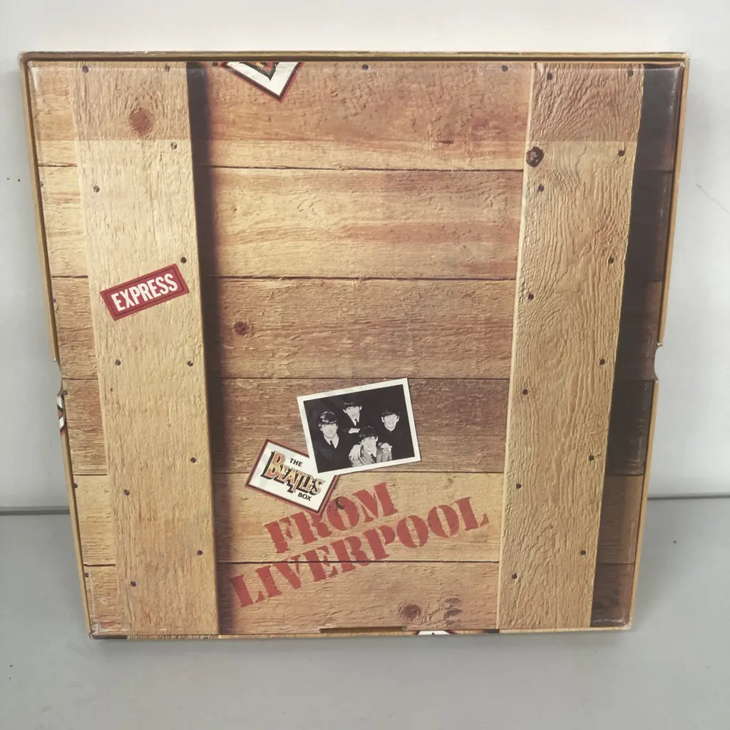 The Beatles - From Liverpool- The Beatles Box, 8LP 1980 Reader's Digest Records / EMI – RD4-330, Opened appears unplayed Image 1++