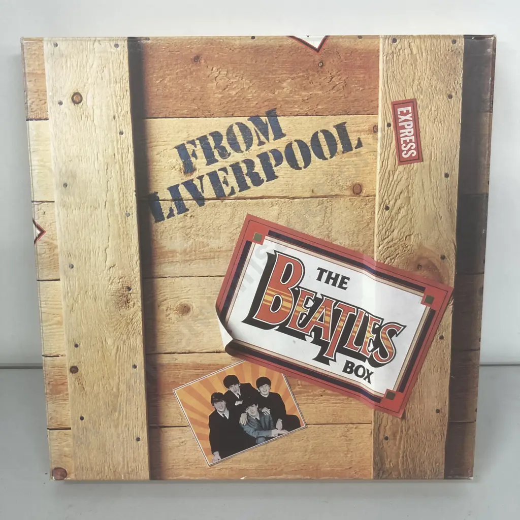 The Beatles - From Liverpool- The Beatles Box, 8LP 1980 Reader's Digest Records / EMI – RD4-330, Opened appears unplayed Image 1++