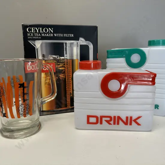 Bodium Ceylon Ice Tea Maker, Porter Pitcher, Drinks Bottle & Jug (Returned to Vendor)