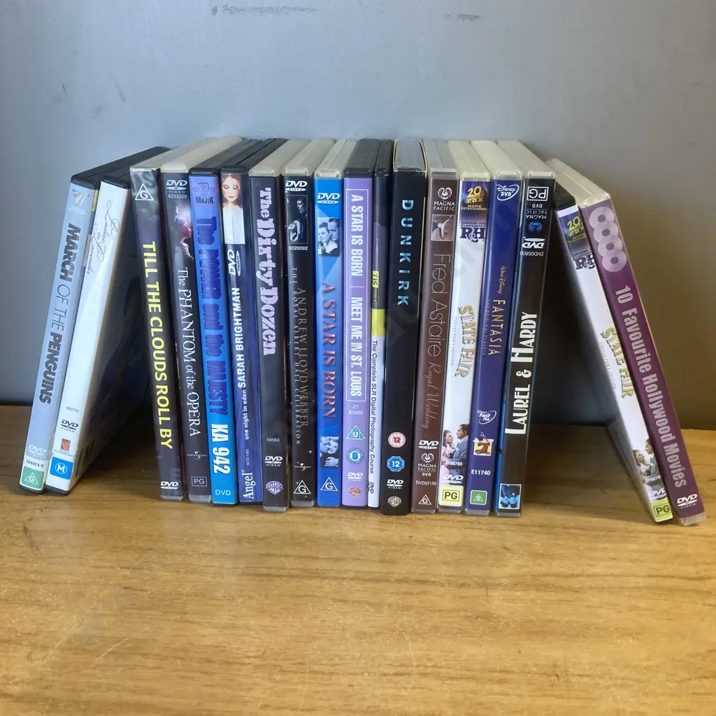 Lot of 17 DVD's Image 1++