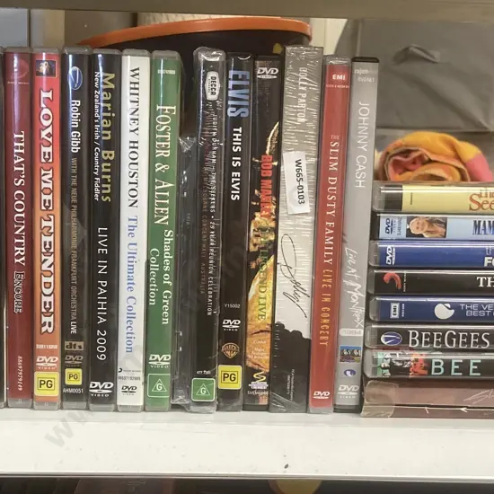 Lot of 27 Music DVDs