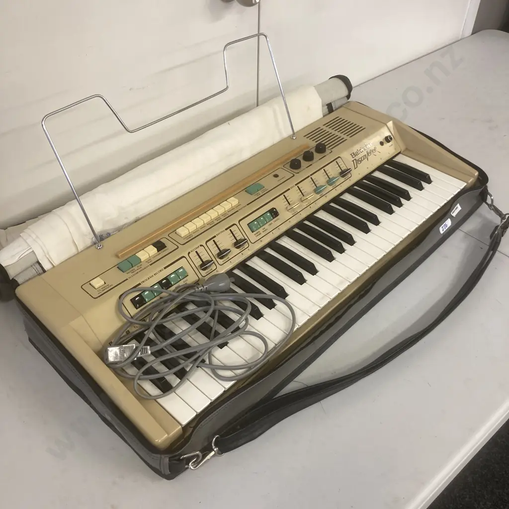 Vintage Baldwin Discovery Electric Keyboard With Case Image 1++